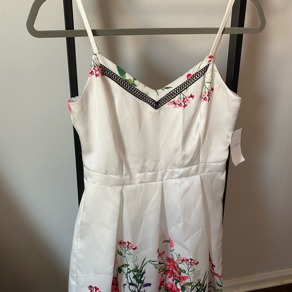 Floral print dress